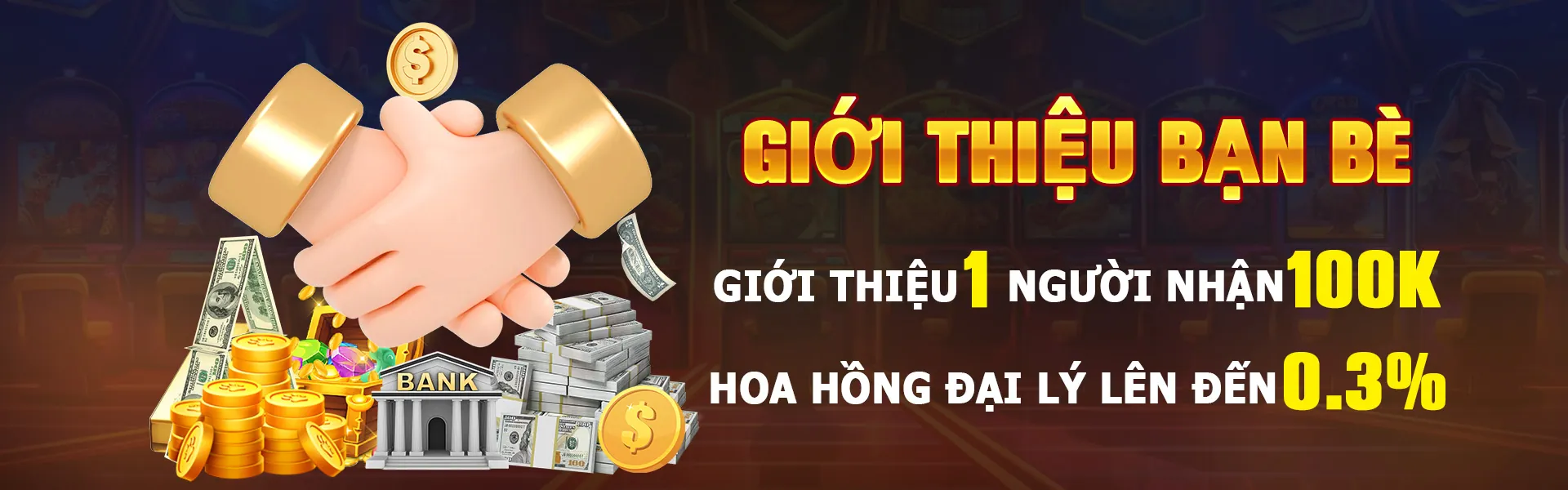 Banner ưu đãi tiền thưởng và hoàn trả hàng ngày f168 cổng game